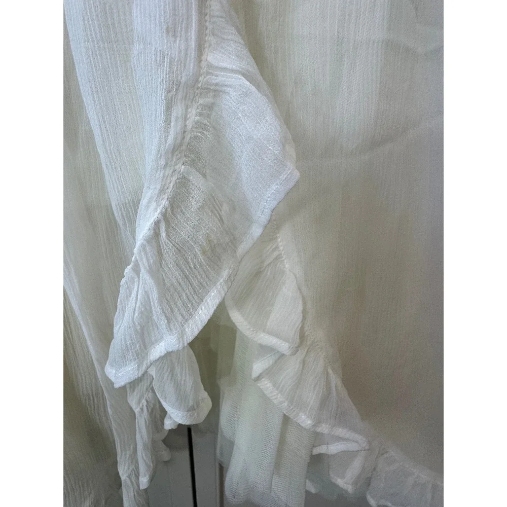 I Love Gorgeous Girls Ruffle Chiffon Tulle Dress Special Occasion Size 10-11